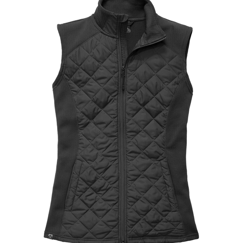 Storm Creek Quilted Hybrid Vest in Black - Size Medium - NWT